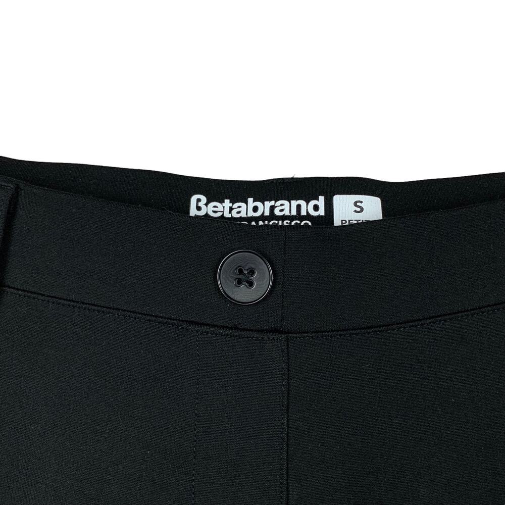 Betabrand Pants Classic Dress Black Yoga Bootcut Women’s S Petite - Picture 3 of 9